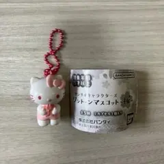 サンリオキャラクターズ　ワントーンマスコット桜　ハローキティ カプセルトイ
