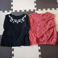 長袖カットソー　セット　120