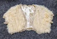 Bo.Dre アイボリー ファー ブライダルボレロ Mサイズ