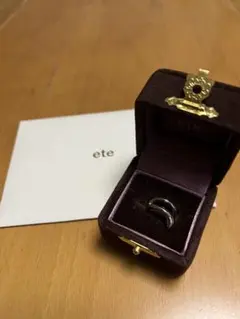 ete ビジューピークカフ