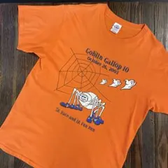2003年 ヴィンテージ Tシャツ オレンジ Lサイズ