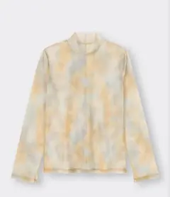 ハイネックブラウス