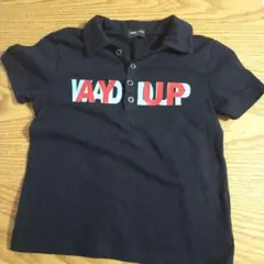 120cmCONNIE CA ISH ポロシャツ 半袖ネイビー