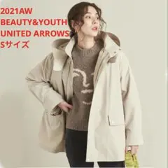 未使用＊BEAUTY&YOUTH UNITED ARROWSフードミドルパーカー