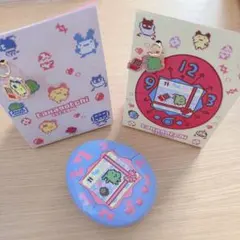 新品　たまごっち　 ドットチャームチョコBOX たまごっちチョコ缶 3点