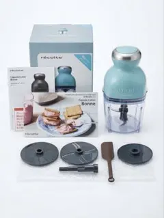 限定カラー・新品 미사용 レコルト カプセルカッター ボンヌ アイスブルー