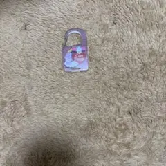 ケアベア ロック型アクリル カラビナ