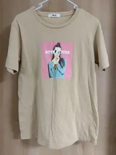WEGO ベージュ Tシャツ Sサイズ
