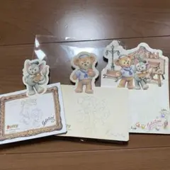 ダッフィー&ジェラトーニ　メモ用紙セット