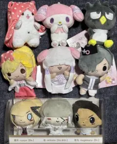 真天地開闢集団ジグザグ ぬいぐるみ 9体セットのサムネイル