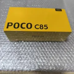 POCO C85 ブラック 8GB RAM 256GB ROM