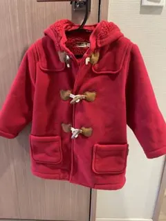 ホットビスケッツ　ダッフルコート　100cm レッド