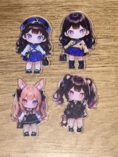 ② DORA 8cm 4枚セット♡