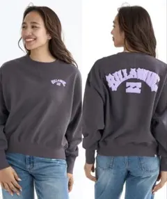 BILLABONG レディース トレーナー Mサイズ 【2025年秋冬モデル】