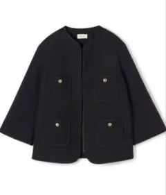 DES PRES デプレ サンセットツイード ベルデッドジレ 定価94600円 
