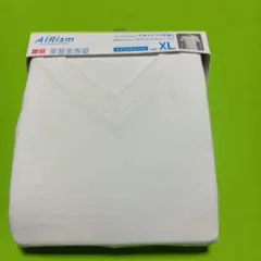 UNIQLO AIRism Cotton V Neck T XL ホワイト