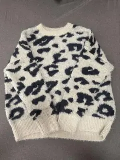 MURUA ヒョウ柄 ニットセーター 長袖