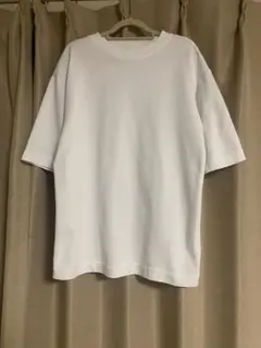 UNIQLOエアリズムコットンオーバーサイズTシャツ 白ホワイトXS