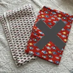 キルティング生地　ロボット柄