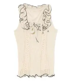 ANDMARY Baby ribbon tops ivory