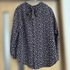 リボンブラウス 長袖