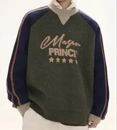 Mason Prince ラグラン ニット セーター アメカジ オールド 古着