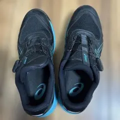 asics 安全靴 BOA ハイカット ネイビー イエロー 27.5cm - メルカリ
