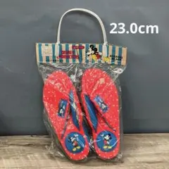3F【希少】昭和レトロ ディズニー ミッキー ビーチサンダル SURFINGのサムネイル