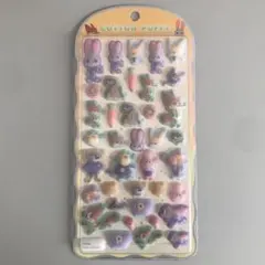 ズートピア　コットンパフィーシール　ディズニー