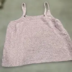 ピンク ニット　160 キャミソール　重ね着