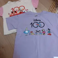 Disney 100周年 Tシャツ 2枚セット　95　100