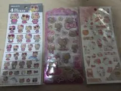 ハローキティ シール 3枚セット