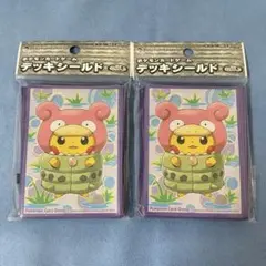 未開封 デッキシールド メガリザードンY ポンチョを着たピカチュウ 2個