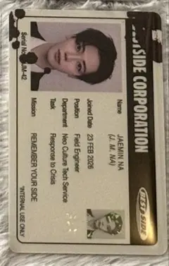 nctJNJM nct jnjm ノミン ジェミン トレカ IDカード