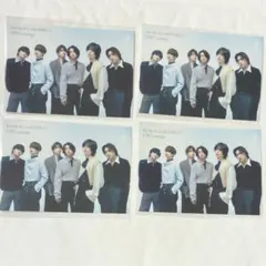 Kis-My-Ft2 ステッカー 4枚セット キスマイ パルコ 新品