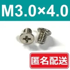 《本数追加可》M3.0×4.0　平頭　小ネジ　修理　マイクロ　基盤　パソコン