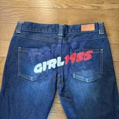 TOMMY GIRL トミー ガール 1985 ロゴデニムパンツ ジーンズ