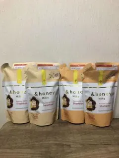 アンドハニー　&honey Milky シャンプー トリートメント 限定　ベル