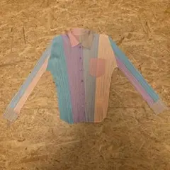 PLEATS PLEASE イッセイミヤケ 長袖シャツ 美品のサムネイル