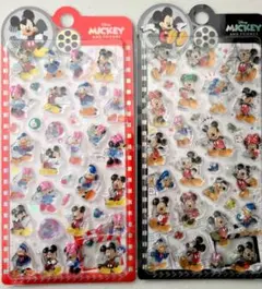 海外正規品 Disneyミッキーボンボンドロップシール 2枚セット