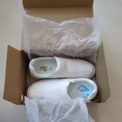 Moos Bacher ホワイト ナースシューズ　26.5cm