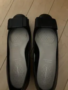 ROCKPORT パンプス ブラック リボン 23.5のサムネイル