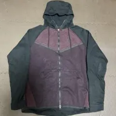 NIKE テックフリース ブラック パープル L