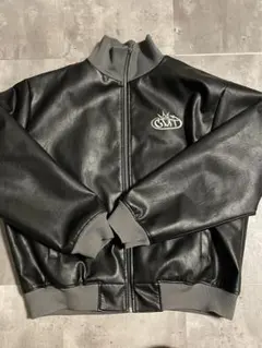 centimeter 9090　レザートラックジャケット