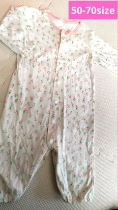 COMME CA ISM 　ロンパース 2wayオール 50-70　春秋