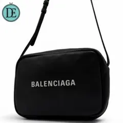 BALENCIAGA カメラバッグ エブリデイ レザー ブラック 男女兼用のサムネイル