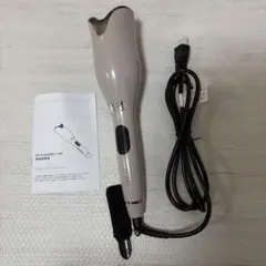 美品　オートカールヘアアイロン(説明書、バレルクリーナーあり)
