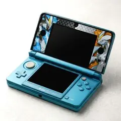 【本体のみ】ニンテンドー3DS アクアブルー + ポケモンハードケース付き