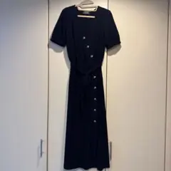 ラルフローレン　Ralph LAUREN ネイビー 半袖　ワンピース　紺　春夏