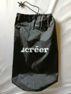 フォームローラーcréer 収納袋 巾着袋 ブラック